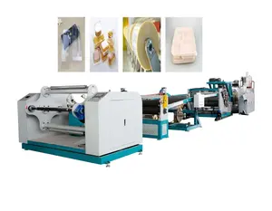Plastik PE PP ABS levha ve kurulu plaka ekstrüzyon makinesi oluklu levha ekstruder üretim makinesi üretim hattı