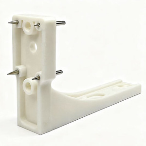<b>Plastic</b> Slip Hook Single <b>Strip</b> Shelf Base 1-3kg Load Wall Mount No Drill Hook - Product Image 3