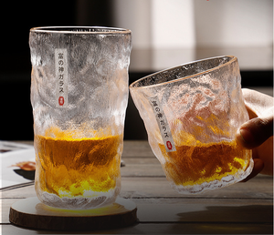 Vaso de Whisky Estilo Japonés de 300ml/380ml, Base Gruesa, Textura Esmerilada, Color Verde Glaciar, para Bar o Fiesta - Product Image 2