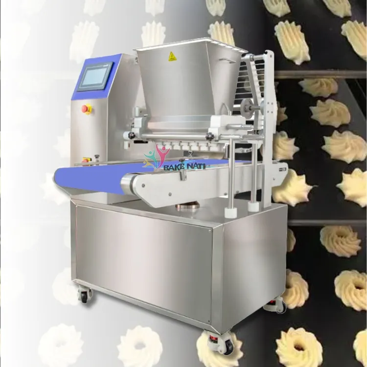 BNT-700A Schlussverkauf vollautomatische Twist-Cookie-Versandmaschine Drahtschnitt-Cookie-Maschine