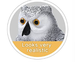 Volledig kunststof groothandel uilen lokvogels om vogels weg te jagen, uilen ornamenten, decoratieve tuinlandschapsarchitectuur lokmiddel - Product Image 4