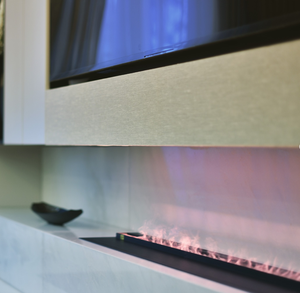 75 इंच इनडोर लिविंग रूम होम डेकोर इलेक्ट्रिक लौ 3 डी भाप पानी फायरप्लेस मल्टी रंग लौ रिमोट कंट्रोल वाष्प फायरप्लेस - Product Image 6