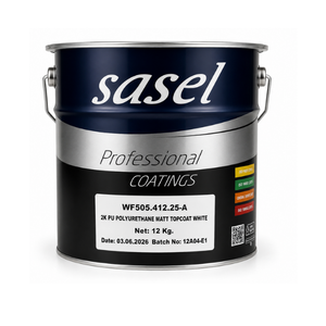 SASEL 2K PU Polyurethane Matt Topcoat White 12KG Fast Dry Scratch Yellowing Resistant MDF Wood Furniture Paint Spray Application - Product Image 3