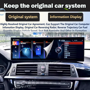 Autoradio Android 13 pour BMW Série 3 F30 GT Série 4 2013-2019, écran tactile GPS multimédia, lecteur Carplay, unité centrale - Product Image 3