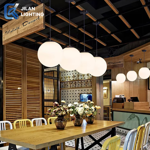 Lampes suspendues modernes en verre blanc, style minimaliste, combinaison de lampes suspendues, <span class=keywords><strong>luminaire</strong></span> industriel pour la décoration de la maison, lampe LED - Product Image 4
