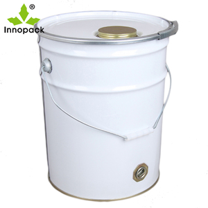 Bidon métallique de 20 litres pour huile lubrifiante, peinture, avec couvercle hermétique et bec verseur flexible - Product Image 2