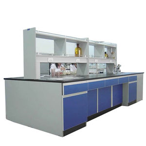 Banc d'île de laboratoire de <span class=keywords><strong>chimie</strong></span>/biologique/Science tout en acier station de travail d'équipement de laboratoire - Product Image 3