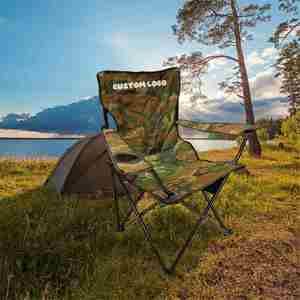 Customized Lightweight Waterproof <b>Portable</b> Outdoor Folding Fishing Beach Chair for Children Spring Autumn Camping - Product Image 1