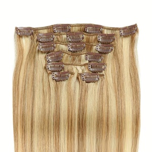 Extensions de cheveux Remy Humains à clipser, 100% Brésiliens, Cheveux Vierges Indiens, Logo Personnalisé, Bonne Qualité, Cheveux Brésiliens - Product Image 4