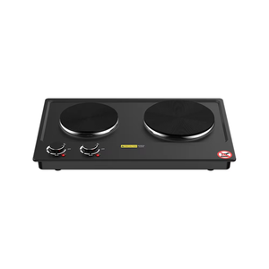 Yeni Tasarım Patentli Ürün Taşınabilir Elektrikli 2 Ocaklı Ocak Çevre Dostu Paslanmaz Çelik Ayarlanabilir Sıcaklık 2500W OEM - Product Image 1