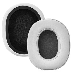 Coussinets d'oreille de remplacement pour <span class=keywords><strong>Skullcandy</strong></span> Hesh 3/ANC/Evo <span class=keywords><strong>Crusher</strong></span> Wireless, en tissu Yoga doux, respirant, avec mousse à mémoire de forme - Product Image 5