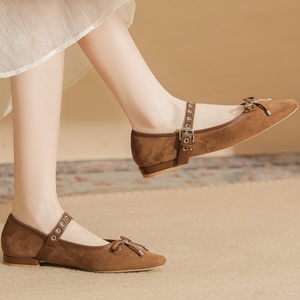 Zapatos de Novia de Alta Gama y Bailarinas para las Cuatro Estaciones, Zapatos de Cristal para Mujer con Diseño de Lentejuelas Doradas, Ligeros e Impermeables - Product Image 5