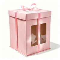 Boîte à pizza, emballage pour desserts, impression de logo personnalisé, boîte cadeau pliable en carton, impression de boîte de boulangerie, boîte écologique recyclable