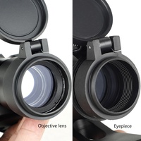 Lunette de visée tactique Ohhunt 1x30 avec point rouge et vert et montage décalé