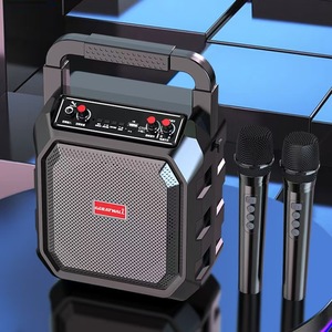 Système audio pour danse en plein air, enceinte portable, karaoké à domicile avec volume élevé, microphone, carte BT, sans fil - Product Image 5