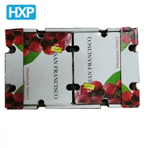 纸板箱用于水果出口的铜版纸-水果箱包装物品接受CN;SHG客户的标志食品