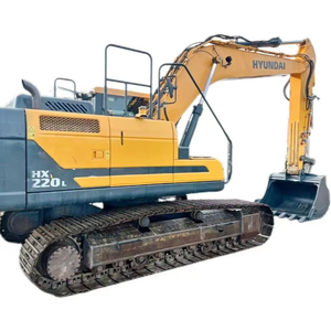 Excavatrice sur chenilles Hyundai HX220L 22 tonnes d'origine fabriquée en Corée pelle sur chenilles HX220L pelle conforme EPA et CE - Product Image 1