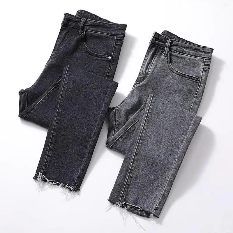 Novo jeans para As Mulheres 2022-cintura Alta Casual calças slim para as mulheres Calças jeans calças de ganga para mulheres plus size