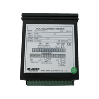 ADTEK CS2-VA-AA7-R2-N-N-A Compteur numérique double à panneau AC 96x48mm, entrée AC 0-5A isolée, transmission PV 4-20mA, AC85-265V, IP50