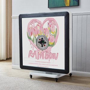 Bàn Mạt chược gấp màu trắng hoàn toàn tự động hộ gia đình gấp bàn Mạt chược bàn ăn sử dụng kép Máy Mạt chược điện - Product Image 2