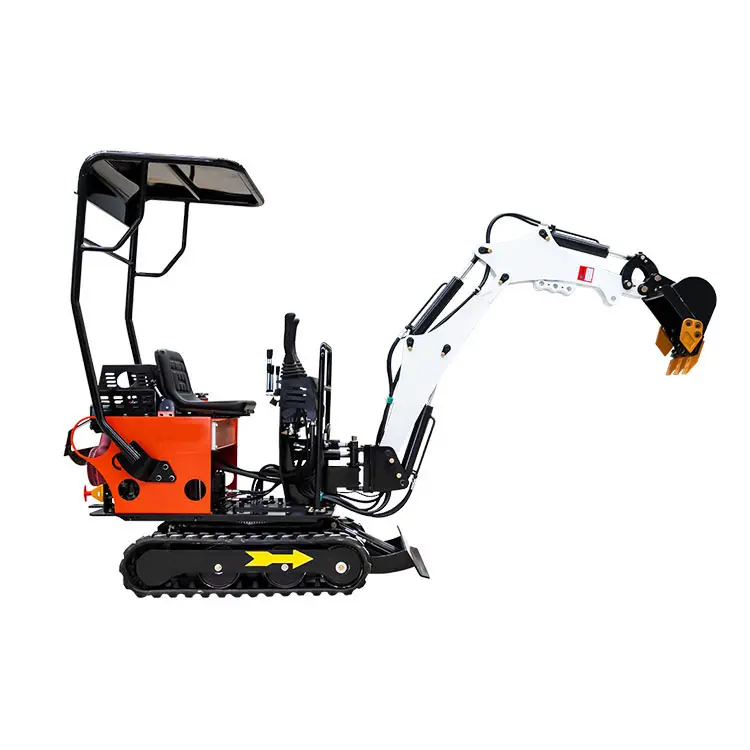 Factory Sale Widely Used Small Digger Mini Excavator Cab Mini Excavator 8 Ton