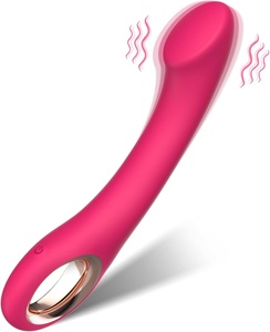 Ergonomie Gebogen Clitoris Anale Vibrators Stimulator Dildo, Volwassen Seksspeeltjes Met 10 Krachtige Vibrerende Modi, Volwassen Speelgoed Zacht - Product Image 1
