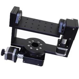 LDTDZ-02-R ثنائي المحور <span class=keywords><strong>360</strong></span> درجة °   منصة دوران آلية لاختبار الرادار ومنصة إمالة للهوائيات، طاولة عمل دقيقة للإمالة - Product Image 4