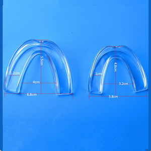 Protège-dents thermoplastique en gros, anti-grincement, anti-ronflement, transparent, gouttières dentaires personnalisées, protège-dents de nuit pour le grincement des dents - Product Image 2