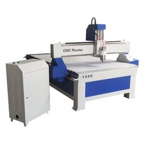 Routeur CNC 3 axes modèle 1325 pour le travail du bois, machine de gravure et de découpe avec table à rainures en T, adapté au bois/MDF/acrylique/PVC
