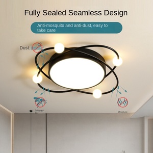 Plafonnier LED moderne nordique concepteur créatif pour la décoration d'hôtel et de cuisine de bureau à domicile 4000K-6000K IP44 Base en métal - Product Image 2
