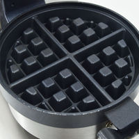 Gaufrier électrique double professionnel pour mini gaufres belges, machine à gaufres commerciale en gros à vendre