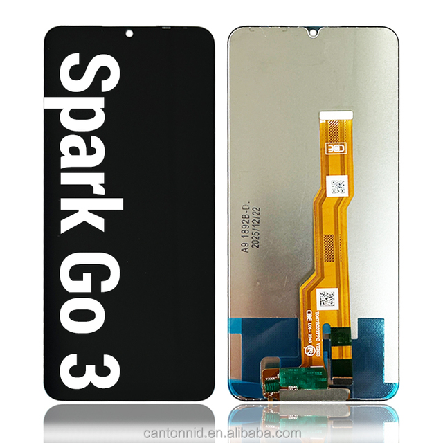 New Models Cell Mobile Phone Lcd Touch Screen Display Digitizer Assembly Replacement for Tecno Spark Go 3 pop 20