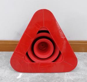 Manufacturer Price High Quality Silicone Collapsible <b>Reflexible</b> Traffic Cone - Product Image 2