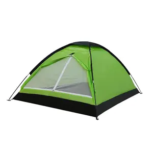 Tenda Kemah ringan NPOT, tenda Camping ringan 2 orang, tenda Backpacking portabel, tenda Hiking tahan air dengan Rainfly untuk Outdoor