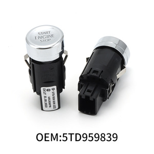 Volkswagen Touran L ปุ่มสตาร์ท5TD959839สวิตช์เครื่องยนต์ keyless ปุ่มกด - Product Image 3