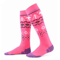 Vente en gros de chaussettes d'hiver en laine durables et confortables personnalisées pour adultes chaussettes de chasse chaudes en laine mérinos pour snowboard