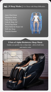 Sillón de Masaje Inteligente de Alta Gama con Música Bluetooth HIFI, Carga Inalámbrica, 24 Programas, Gravedad Cero para el Hogar - Product Image 2
