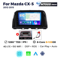 MEKEDE MS Android 12 Auto-Audioplayer für Mazda CX-5 2012-2015 4G/WiFi AM FM 360-Grad-Kamera Touchscreen Kühlventilator