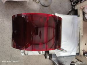 ฉนวนกันความร้อนกระจกหน้าพลาสติกใสเครื่องปรับอากาศพีวีซีม้วนม่านประตู - Product Image 6