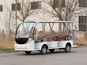 Autobús Turístico Eléctrico HuSurg con Asientos Ergonómicos, 23 Asientos, Cómodo <span class=keywords><strong>para</strong></span> Viajes en Grupo, Transporte <span class=keywords><strong>para</strong></span> Aldeas Turísticas y Zonas Recreativas - Product Image 5