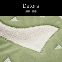 Housse de coussin décorative AIBUZHIJIA à motif cactus brodé, housse de coussin vert, design original, housse de coussin décorative pour la maison