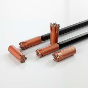 Embouts et tiges de bouton TOP HAMMER de la meilleure qualité pour l'exploitation minière, la construction et le percement de tunnels - Product Image 1