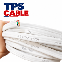 Câble TPS certifié SAA 450/750V Isolation V-90 Gaine PVC 3V-90 2 ou 3 conducteurs avec ou sans terre AS/NZS 5000.2:2006