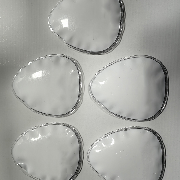 2025 QiBing Eco-friendly Promotional Gel Egg Shaped Ice Pack Hot Cold Pack