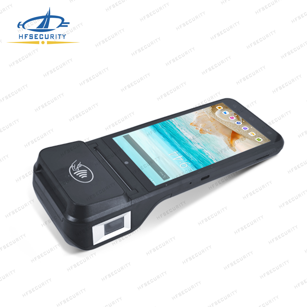 HFSecurity HP405Pro Wireless Android Barcode Scanner Mobile QR Scanner Thermal Label Printer Romania Health Code Scanner SDK