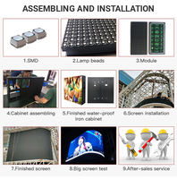 Панель Led P3 светодиодный дисплей экран Внутренняя Светодиодная панель фиксированная на стене
