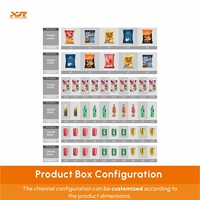 Máquina Expendedora Inteligente XY para Refrigerios y Bebidas Frías
