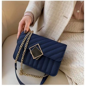 Nouveaux sacs à bandoulière tendance pour femmes en PU avec fermeture éclair de couleur unie et ouverture facile, durables et élégants, Bolsos De Mujer - Product Image 1
