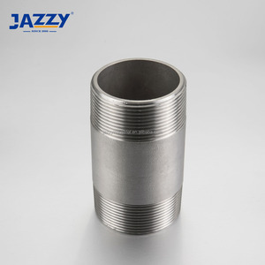 JAZZY SS304 NPT paslanmaz çelik boru bağlantı parçaları <span class=keywords><strong>Swage</strong></span> nipel paslanmaz çelik su borusu boru bağlantı parçaları paslanmaz çelik boru bağlantı parçaları - Product Image 4