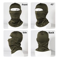 Cagoule personnalisée avec logo, respirante et légère, protection solaire, pour l'été, activités de plein air, sous-casque de moto, cagoule multifonction pour la conduite